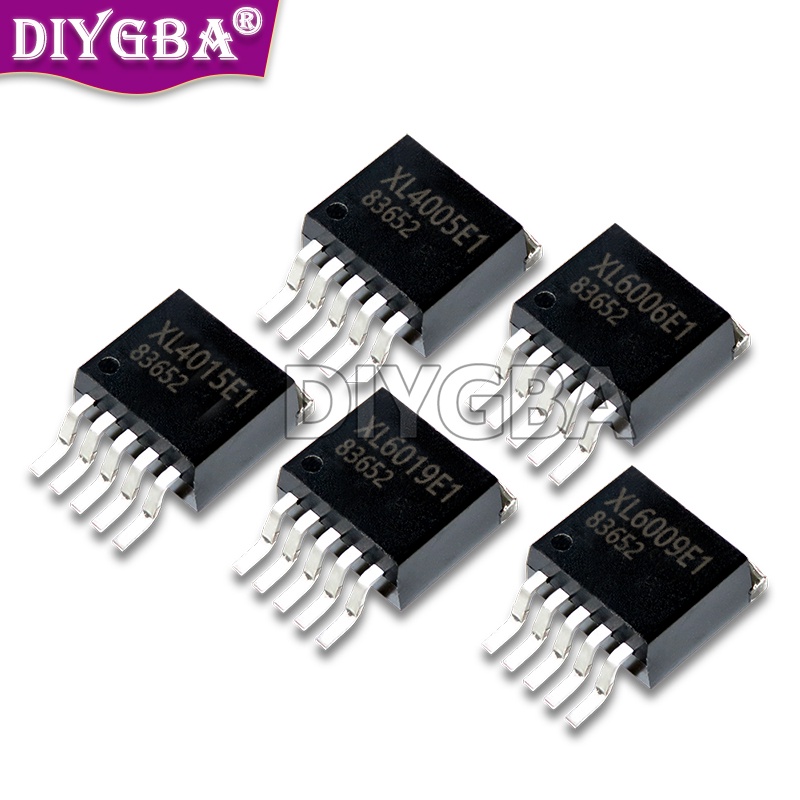 ชิปเซ็ต XL4015E1 HS4015E1 TO263-5 XL4015 TO-263 XL4005E1 XL4005 XL6006E1 XL6006 XL6009E1 XL6009 XL60
