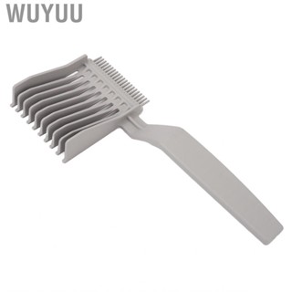 Wuyuu Hair Clipper Comb Professional Flat Top Cutting Ergonomic For Salon