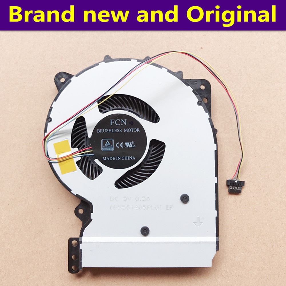 พัดลมระบายความร้อน cpu ใหม่สําหรับ ASUS Y5000U A407U Y4000U f507u X407U X507U X507LA X507MA DFS56140