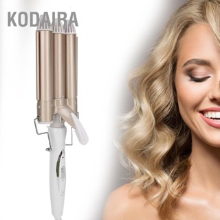 Kodaira อุปกรณ์ทําผมเหล็กดัดผม 3 บาร์เรล 25 มม. 110‐240V