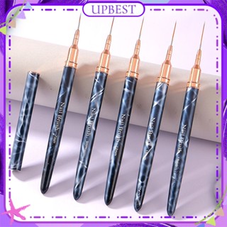 ♕ Nail Art Nail Art Functional Pen Drawing Line Flower Gradient Ink Blue Mist Pattern Rod Phototherapy Brush Manicure Tool For Nail Shop 5 Designs UPBEST