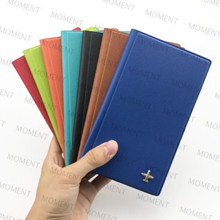 Moment ปกหนัง PU ใส่หนังสือเดินทาง บัตรเครดิต อเนกประสงค์ สําหรับผู้ชาย