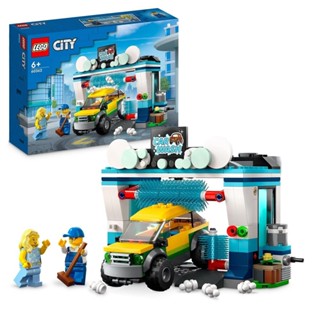 Lego 60362 น้ํายาล้างรถเมือง พร้อมรถของเล่น สําหรับเด็กผู้ชาย และเด็กผู้หญิง 6 ปีขึ้นไป