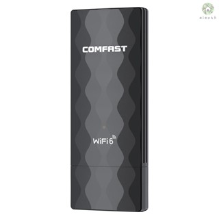 [DZ]COMFAST Cf-951ax อะแดปเตอร์การ์ดเครือข่ายไร้สาย WiFi6 1800Mbps USB3.0 ความเร็วสูง ความล่าช้าต่ํา