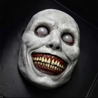  Halloween horror mask COS exorcist horror smile suitable for Halloween, Easter, and carnival parties