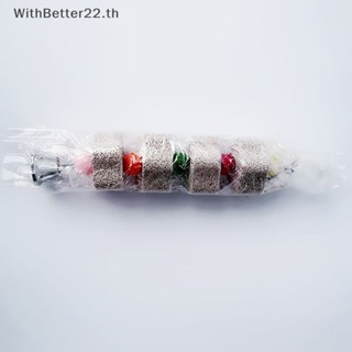 Withbetter ของเล่นหินเจียร แร่ธาตุเคี้ยว 18 ซม. สําหรับนกแก้ว 1 ชิ้น