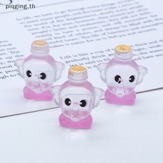 Piqging ตุ๊กตาการ์ตูนช้าง เรืองแสง DIY สําหรับตกแต่ง 1 ชิ้น