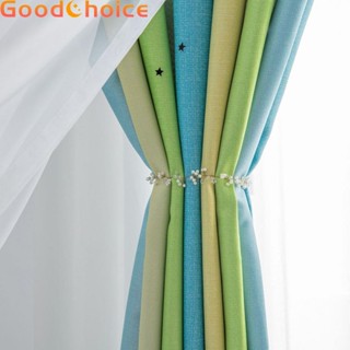 Window Screening 100*130cm 6 Colors Polyester Rod Pocket Top Curtain Yarn