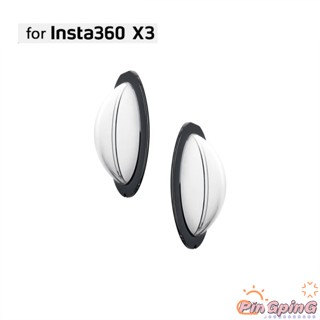 Pin ฝาครอบเลนส์ฮู้ดพาโนรามา อุปกรณ์เสริม สําหรับ Insta 360 X3