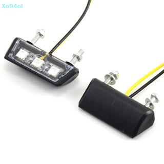 Xo94ol ไฟ LED 12V กันน้ํา สําหรับติดป้ายทะเบียนรถมอเตอร์ไซค์ TH