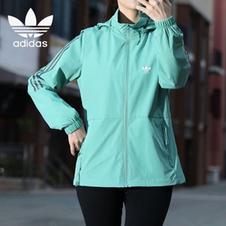 ADIDAS เสื้อแจ็กเก็ตกันลมลําลอง ผ้าตาข่าย ระบายอากาศได้ดี กันน้ํา แฟชั่นฤดูใบไม้ร่วง สําหรับคู่รัก 2023 ไซซ์ M - 6XL