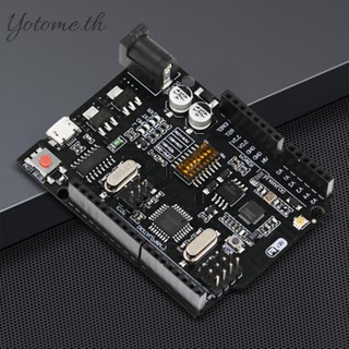 บอร์ดโมดูลหน่วยความจํา WiFi R3 ATmega328P ESP8266 32Mb DIP-switch [Yotome.th]