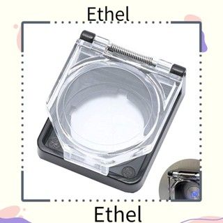 Ethel1 ฝาครอบปุ่มกดสวิตช์ไฟ พลาสติก ป้องกันฝุ่น 22 มม. ทนทาน สําหรับคอมพิวเตอร์ PC เดสก์ท็อป