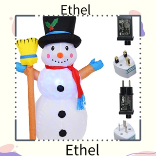 Ethel1 ตุ๊กตาสโนว์แมน สําหรับตกแต่งสวน ปาร์ตี้ ปีใหม่ คริสต์มาส