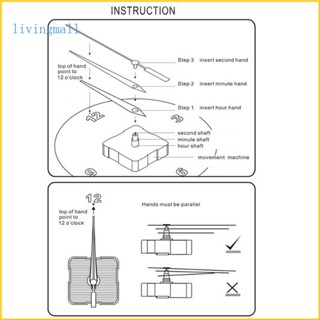 Livi เข็มนาฬิกาแขวนผนัง DIY 14 ชิ้น