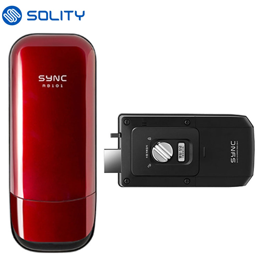 SOLITY SR-20 Digital Door Lock Smart Key Password Sliding Alarm Volume Control