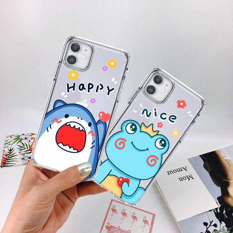 Happy Nice พิมพ์ anticrack case oppo reno 8 4g a57 2022 a24 a34 m14 a17 a17k 8t 6 pro a16k a16e a76 