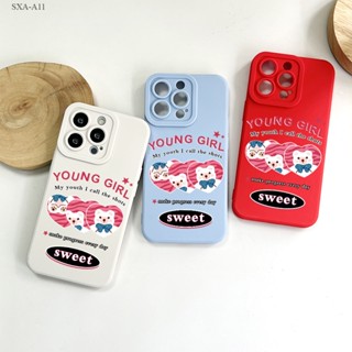 Samsung Galaxy A11 A12 A13 A23 A32 A51 A71 A52 A52S A50 A50S A30S A53 4G 5G สำหรับ Young Girl เคส เคสโทรศัพท์