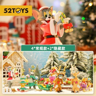 [52TOYS] Tom and JERRY Happy Christmas Series ของเล่นกล่องปริศนา รูปหนู แมว 34AU