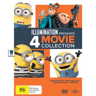 แผ่นดีวีดี หนังใหม่ Despicable Me มิสเตอร์แสบ ร้ายเกินพิกัด ภาค 1-3 DVD Master เสียงไทย (เสียง ไทย/อังกฤษ | ซับ ไทย/อังก