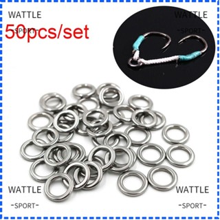 Wattle ตัวเชื่อมต่อปลา คุณภาพสูง ทนทาน 50 ชิ้น