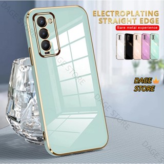 เคสโทรศัพท์ ซิลิโคนนิ่ม กันกระแทก ขอบตรง ชุบ 6D สําหรับ HUAWEI P SMART Plus Pro Y6 Y6P Y7 2019 Y9S