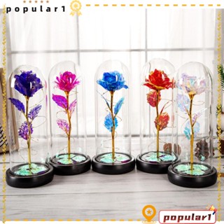 POPULAR LED Flower New LED Light Eternal Forever Valentines Day Gift Galaxy Rose Flower