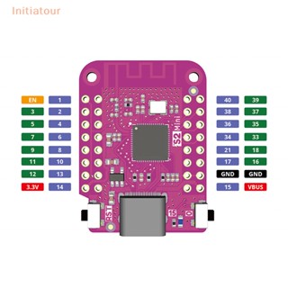 [Initiatour] บอร์ดไมโครไฟเบอร์ S2 Mini V1.0.0 - LOLIN WIFI IOT ESP32-S2FN4R2 ESP32-S2 4MB FLASH 2MB PSRAM