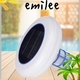 Emilee เครื่องฟอกไอออน ทําความสะอาดสาหร่าย ทองแดง เงิน พลังงานแสงอาทิตย์ อุปกรณ์เสริม สําหรับสระว่ายน้ํา