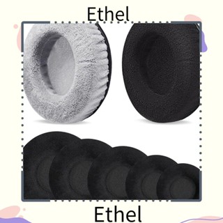 Ethel1 ฟองน้ําครอบหูฟัง ผ้าสักหลาด อุปกรณ์เสริมหูฟัง