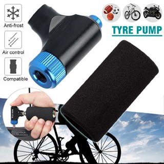 Portable CO2 Bicycle Bike Threaded Cartridge Tire Pump Mini Cycle Tyre Inflator