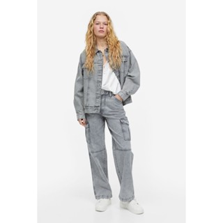 H&amp;M  Woman 90s Baggy High Cargo Jeans 1121709_1