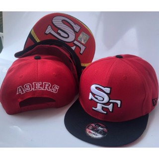 ใหม่ San Francisco49Ers หมวกเบสบอล ปักลาย ปรับได้ แฟชั่น สําหรับผู้ชาย และผู้หญิง