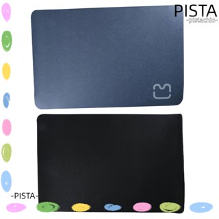 Pista พรมเช็ดเท้า กันลื่น ดูดซับน้ําได้ดี แห้งเร็ว สีเขียวเข้ม ขนาด 15.7 นิ้ว x 23.6 นิ้ว สําหรับห้องน้ํา