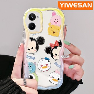 เคสโทรศัพท์มือถือ แบบใส กันกระแทก ลายการ์ตูนมิกกี้ มินนี่เมาส์น่ารัก สีสันสดใส สําหรับ Realme 10