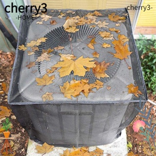 Cherry3 ผ้าคลุมเครื่องปรับอากาศ ตาข่าย ป้องกันฝุ่น AC กันน้ํา ทนทาน สําหรับกลางแจ้ง