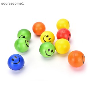 [sourcecome1] ใหม่ ลูกบอลบีบหน้ายิ้ม 6.3 สําหรับออกกําลังกายข้อมือ บรรเทาความเครียด