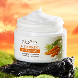 【COD】 Sadoer 100g Anti-aging Face Moisturizer With Carrot Face Cream Acid Vitaminc ลดริ้วรอย กระชับใบหน้าผลิตภัณฑ์ดูแลผิวสำหรับผู้หญิงความงาม