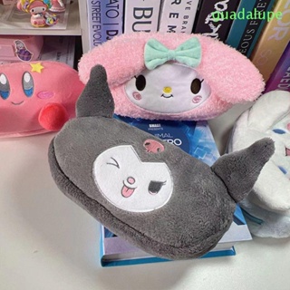 Guadalupe กระเป๋าดินสอ กระเป๋าเครื่องสําอาง ลายการ์ตูนอนิเมะ Kuromi Melody Cinnamoroll สําหรับผู้หญิง 1 ชิ้น