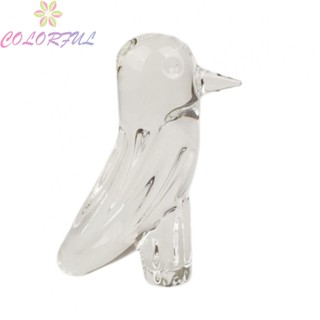 【COLORFUL】Crystal Bird Practical To Use Suitable For Home Decoration The Shape Is Simple