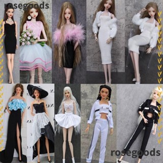 Rosegoods1 BJD ชุดเดรสกระโปรง หลายสไตล์ สไตล์เจ้าหญิง สําหรับตุ๊กตา 30 ซม. 1/6 DIY