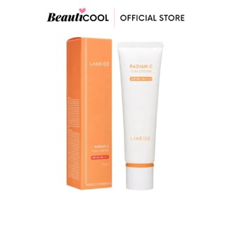 Laneige Radian-C Sun Cream SPF50+/PA++++ 50ml ครีมกันแดดเนื้อบางเบา