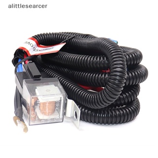 Alittlesearcer ชุดรีเลย์สายไฟ 12V สําหรับรถยนต์ รถบรรทุก รถตู้ 1 ชุด EN