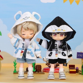 Ob11 เสื้อแจ็กเก็ต ลายเพนกวิน หมีขาว 12 จุด แฟชั่นฤดูร้อน สําหรับเด็ก bjd GSC UFdoll