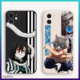 เคสโทรศัพท์มือถือ ลายการ์ตูนอนิเมะ Demon Slayer สําหรับ OPPO A5S A12 A15 A16 A16E A16K A17 A57 2022 A54 A55 A53 A3S A11K A31 A36 A52 A92 A94 A93 A37 F1S RENO 4 RENO 7 เคสโทรศัพท์มือถือซิลิโคน ลาย Obanai Inosuke สําหรับ Oppo Pro