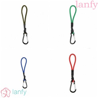 Lanfy เชือกคาราบิเนอร์ ความแข็งแรงสูง อเนกประสงค์ ทนต่อการเสียดสี สําหรับเต็นท์ กระเป๋าเดินทาง