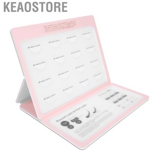 Keaostore Empty Eyelash Storage Book Dustproof False Display Box For Shop