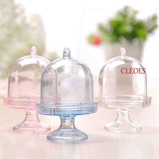 Cleoes กล่องขนม พร้อมฝาปิด 12 ชิ้น สําหรับแขก วางขนม คัพเค้ก