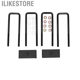 Ilikestore de estacionamento auto accessorie 1in Rear Lift Leveling Kit Carbon Steel Spacer Fit for Chevy Silverado Sierra 1500