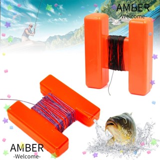 Amber อุปกรณ์ที่ม้วนสายเบ็ดตกปลา สีขาว สีส้ม สําหรับตกปลาคาร์พ